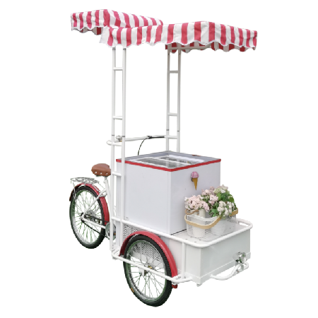 Ice Cream street mobile push cart