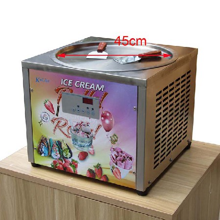 Kolice Mini tabletop fried ice cream machine countertop instant roll ice cream machine
