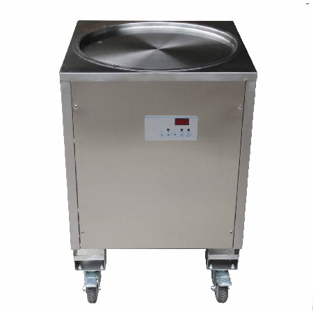 50CM single pan floor stand  fried ice cream roll machine, thai ice cream machine, fry ice cream roll machine