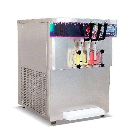 ICM-335 desktop 3 flavors soft ice cream machine