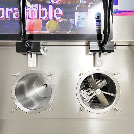 ICM-101O double bowls frozen cocktails slush machine