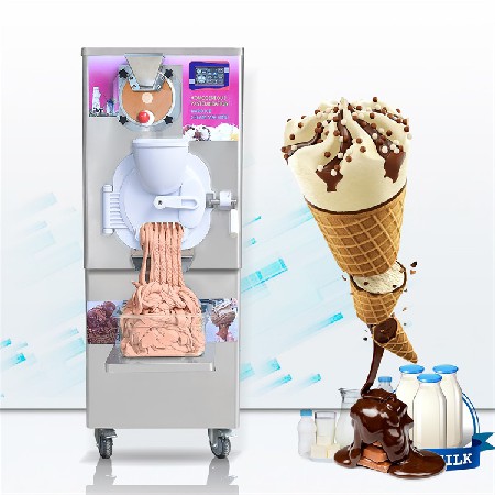 ICM-28P  hard ice cream machine with pasteurizer