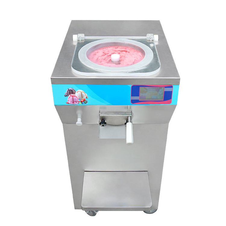 ETL CE vertical fruit hard ice cream machine, gelato ice cream machine, batch freezer, sorbetto making machine, Italian ice machine