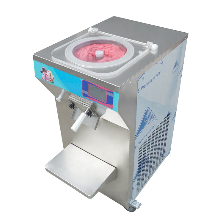 ETL CE vertical fruit hard ice cream machine, gelato ice cream machine, batch freezer, sorbetto making machine, Italian ice machine