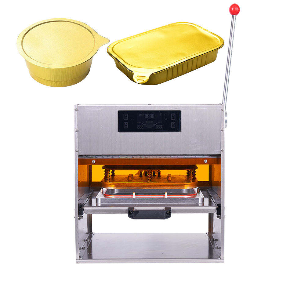 Aluminum Container Sealing Machine Foil Container Box Sealing Machine Packing Bowl Tinfoil Box Hand Pressure Sealing Machine