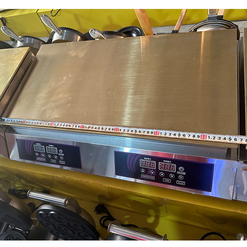 Electric Souffle Making Machine,Dorayaki Baker Pancake Souffle Maker,60~240℃ Adjustable Temperature with Stainless Steel Cover