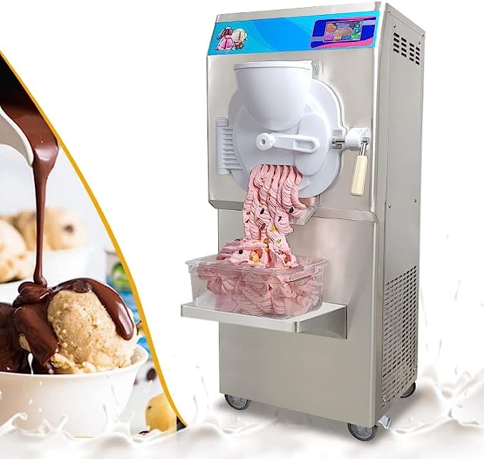 ICM-28S ETL hard ice cream machine gelato ice cream making machine Italian water ice maker-Italy designed extra strong door 9-11 gal per hour