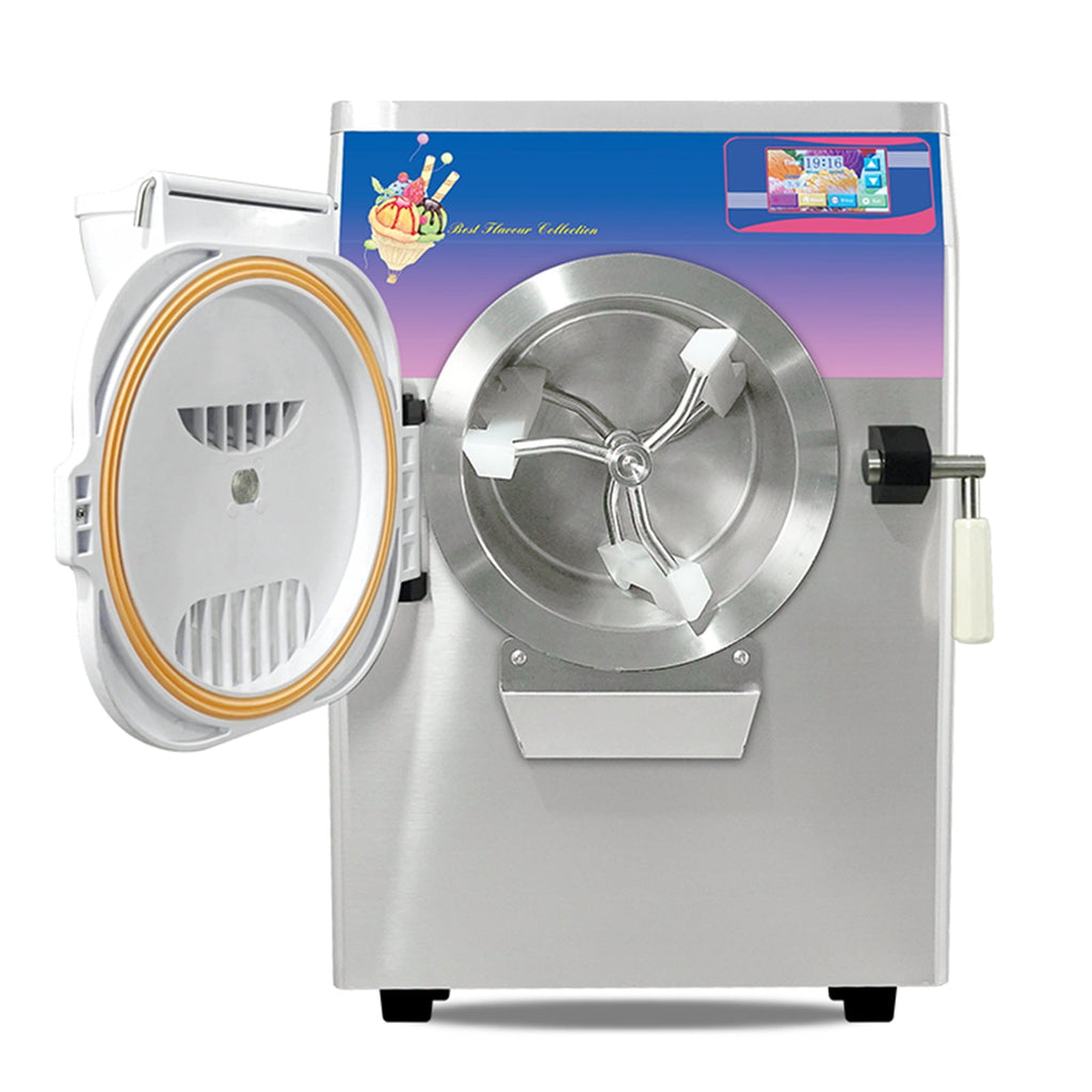 ICM-28 ETL Certificate Heavy Duty countertop Gelato hard ice Cream Machine italian water Street Food Machine 9-11 gal per hour