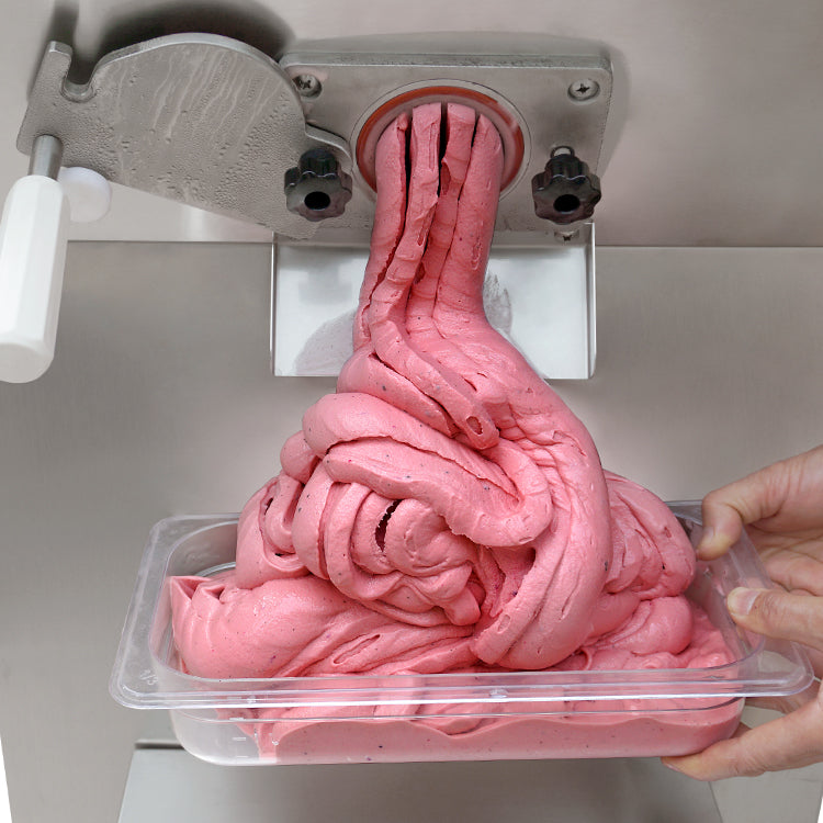 ETL CE vertical fruit hard ice cream machine, gelato ice cream machine, batch freezer, sorbetto making machine, Italian ice machine