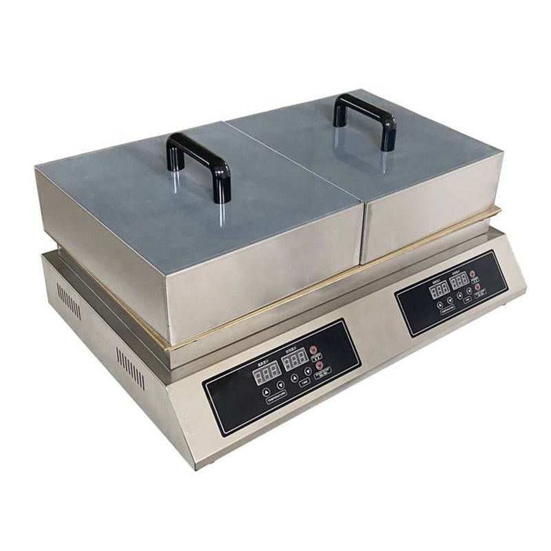 Electric Souffle Making Machine,Dorayaki Baker Pancake Souffle Maker,60~240℃ Adjustable Temperature with Stainless Steel Cover