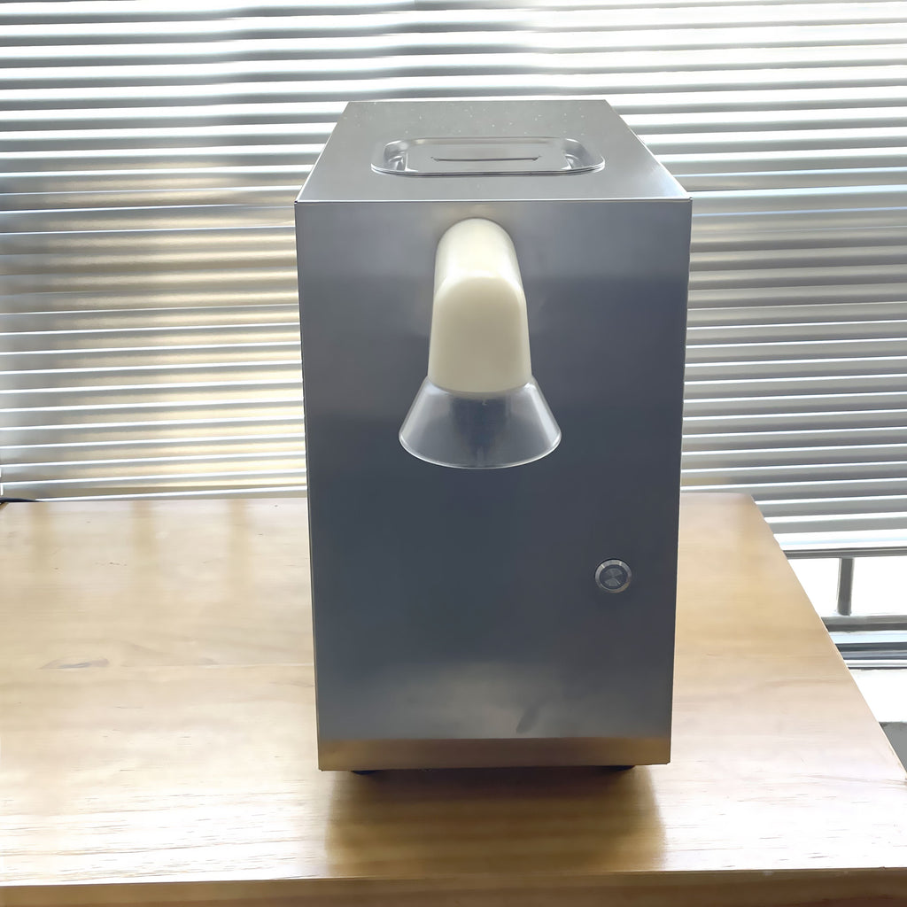 Countertop whipped cream dispenser machine, milkshape dessert cream maker with compressor and pump