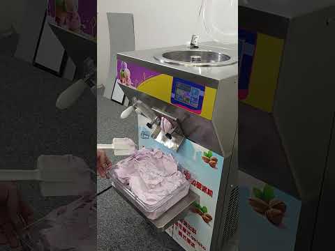 ETL CE vertical fruit hard ice cream machine, gelato ice cream machine, batch freezer, sorbetto making machine, Italian ice machine