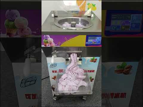 ETL CE vertical fruit hard ice cream machine, gelato ice cream machine, batch freezer, sorbetto making machine, Italian ice machine